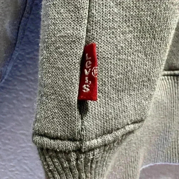 Levi’s faded hoodie youth small grey sweatshirt casual soft comfort - Picture 3 of 5